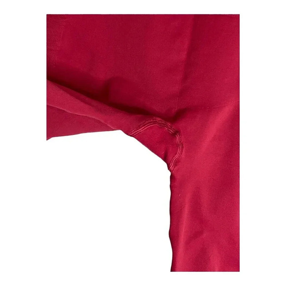 Lululemon Zone In Crop Cranberry Red Leggings-sz approx 4 - Picture 9 of 9